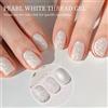 MISS SHAKA MIANEL 12ML Gel per unghie bianco perla UV/LED Soak Off, regalo per donne e per saloni di bellezza domestici, ideale come regalo di nozze