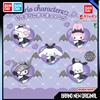 BANDAI Sanrio Action Figures Modello Cinnamoroll Hello Kitty Kuromi Melody Zaino Portachiavi Gashapon Ball Ufficiale autentico