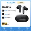 HAYLOU Mori Pro Auricolari Bluetooth 5.4 Wireless 43dB Adattivo Ibrido ANC LDAC ad alta risoluzione Auricolari 6 Cuffie con microfono Durata della batteria 28 ore