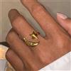 NONE Anello regolabile aperto con stella lunare retrò da donna Anelli da dito color oro minimalista in acciaio inossidabile Commercio all'ingrosso di gioielli impermeabili