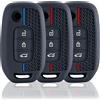 NONE Portachiavi in silicone per chiave auto per Dacia Duster Spring Logan Sandero Stepway Lodgy per Renault Scenic Master Dokker Duster