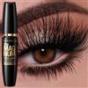 NONE Mascara impermeabile nero 5D allunga l'estensione delle ciglia mascara in fibra di seta spessa trucco femminile strumenti cosmetici per gli occhi per i regali