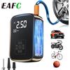 EAFC 150PSI Gonfiatore per pneumatici Compressore d'aria portatile Pompa d'aria senza fili Pneumatici Pompa d'aria con luce a LED Gonfiatore elettrico a sfera per pneumatici