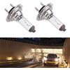 NONE 2 pezzi auto H7 faro allo xeno 55W alogena lampada a luce bianca 12V lampadine accessori auto lampadine sostituzione esterno automobilistico