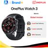 OnePlus Versione globale OnePlus Watch 3 Smart Watch Display AMOLED LTPO da 1,50 pollici Processore Snapdragon W5 GPS a doppia frequenza Wear OS