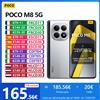 POCO Versione Globale POCO M8 5G Smartphone Snapdragon ® Piattaforma 6 Gen 3, Display AMOLED Flow da 6,77'', Fotocamera Principale da 50MP, Batteria da 5520mAh, NFC