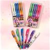 Bandai Penne Gel Cancellabili a Tema Cartoni Animati, Carine Penne Retrattili per Ragazze Kpop, Scrittura Fluida, Forniture per Scuola e Ufficio, Regalo di Compleanno per Bambini