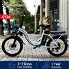 Samebike CY20 Bici Elettrica Pieghevole da Città per Adulti, 350W, Batteria 36V13Ah, Ruote da 20 Pollici, Motore Posteriore da 350W, Doppio Freno a Disco