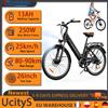 SwiftWind iScooter Ucitys Bicicletta Elettrica per Adulti con Motore da 250W, Batteria da 36V 13Ah, Pneumatici da 26 Pollici, E-Mountain Bike per il Pendolarismo Urbano