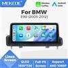 MEKEDE Sistema Linux MEKEDE, schermo multimediale da 10,25 pollici, CarPlay wireless, Android Auto per BMW E90, veicolo originale senza schermo, 2005-2012