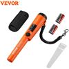 VEVOR Metal Detector Pinpointer Portatile Parzialmente Impermeabile Puntatore di Metalli Profondità di Rilevamento max. 50mm 3 Modalità, Rilevatore per Caccia di Tesoro con Custodia Borsa Impermeabile