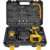 NONE Trapano a percussione potente senza spazzole, utensile elettrico versatile, macchina per foratura, batteria al litio da 21V, trapano elettrico, 25 accessori, punte di ricambio, trapano al litio di