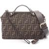 FENDI Borsa a tracolla FENDI BY THE WAY SOFT MEDIUM Selleria FF jacquard tela NUOVA
