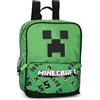 CO-MA Zainetto Asilo Compatibile con Minecraft Scuola Infanzia per Bambini 30x23x10 cm + Omaggio Penna Colorata