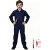 Joyincoser Michael Costume da Lavoro Bambino Blu Tuta da Operaio per Halloween Cosplay