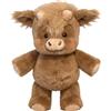 Generico Peluche Mucca che Corre 45 cm - Cuscino Morbido e Soffice per Nanna, Animale di Peluche a Forma di Pecora Stile Cartone Animato, Decorazione Cameretta, Regalo per Bambini, Ragazzi e Adulti