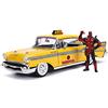 Jada JA30290 - Taxi Deadpool 1:24 con figura, multicolore