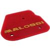 Malossi Cartuccia Filtro Aria Malossi In Spugna Rossa Per Airbox Originale, Malaguti F10, F12, F15, Yesterday 50/Mbk Fizz, Forte
