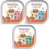 Briantos Delicious Paté 9 x 300 g Umido per cane - Mix: Pesce, Agnello, Manzo