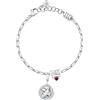 Morellato Bracciale Donna in Acciaio, Cristalli, Collezione DROPS, Charms - SCZ1445