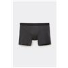 Tezenis Boxer Lungo In Cotone Organico Uomo Grigio