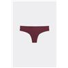 Tezenis Brasiliana Taglio Vivo In Microfibra Riciclata Donna Rosso