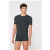 Tezenis T-shirt In Cotone Organico Elasticizzato Uomo Verde