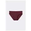 Tezenis Slip Taglio Vivo In Microfibra Riciclata Donna Rosso