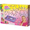 SES Creative - Mini Shrinkies - Charms Design Studio - Set di pellicole termoretraibili - Bracciali fai da te - Braccialetto dell'amicizia - Per bambini - dai 5 anni in