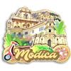 Quwsne Calamita Frigorifero Quwsne Magnete da frigorifero Modica Italia, Souvenir da Viaggio, Regali Turistici 3D Classici Monumenti Artigianali Fatti a Mano, Decorazione per la Casa - 1147