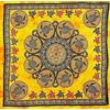 Seamar Copritutto Grande Tartarughe 80% Cotone 20% Poliestere 210x230cm Copridivano Telo Mare Maxi Arazzo Decorativo (Giallo)