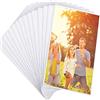 Magicfly Cornice Foto 10x15cm (4x6 Polici), 15 PCS Cornice Magnetica Cornice Piccola Cornice Bianca per Frigo, Colore Bianco