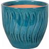 METOZZI VASO CERAMICA CORSICA L D31X30,5H OCEANO
