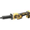 DEWALT Smerigliatrice diritta Brushless 18V, solo corpo, DCG426N-XJ | Smerigliatrice diritta 18V brushless con velocità variabile, ghiera LED e versione solo corpo macchina per uso preciso.
