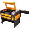 Furvveerr Macchina per Incisione Laser CO2 Incisore Laser 600mmx400mm Laser Engraver Laser Cutter Professionale Giallo Nero Macchina da Taglio Laser Cutting Engraving Legno Pelle Acrilico (50W)