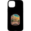 Negozio di souvenir di Roma Italia Custodia per iPhone 15 Plus Roma Colosseo