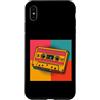 cassette pop art retro mixtape mythic ar Custodia per iPhone XS Max Nastro retrò Pop Art Cassette
