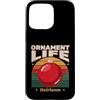Retro Christmas Ornament Life Custodia per iPhone 15 Pro Max Ornamento Vita Cimelio Retro Natale