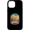 Negozio di souvenir di Roma Italia Custodia per iPhone 15 Roma Colosseo