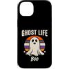 Cute Spooky Ghost Halloween Aesthetic Custodia per iPhone 14 Plus Fantasma Vita Retro Carino Halloween Fantasma