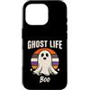 Cute Spooky Ghost Halloween Aesthetic Custodia per iPhone 16 Pro Fantasma Vita Retro Carino Halloween Fantasma