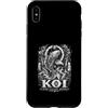 Japanese Koi Carp Rises Against Water My Custodia per iPhone XS Max Koi Rises Against Water Leggenda del drago della carpa giapponese