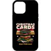 Holiday Mailbox Christmas Letter Postcar Custodia per iPhone 12 Pro Max Biglietti di Natale inviati con amore in stile retrò