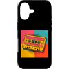 cassette pop art retro mixtape mythic ar Custodia per iPhone 17 Nastro retrò Pop Art Cassette