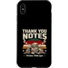 Retro Gratitude Vintage Aesthetic Custodia per iPhone XS Max Note di ringraziamento scritte con amore Retro Sunset