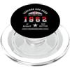 Collezione Vintage Anno Di Nascita Stile Legends Are Born In The Year 1962 It Doesnt Get Better PopSockets PopGrip per MagSafe