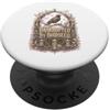 Nature's Nook Designs Birdseed fallito amante degli uccelli Corvo Feeder Umorismo PopSockets PopGrip Adesivo