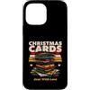 Holiday Mailbox Christmas Letter Postcar Custodia per iPhone 13 Pro Max Biglietti di Natale inviati con amore in stile retrò
