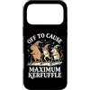 Confusione Divertente Meme Sarcastico Custodia per iPhone 17 Pro Max Off To Cause Maximum Kerfuffle
