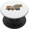 betoniera amichevole stile comico PopSockets PopGrip Adesivo